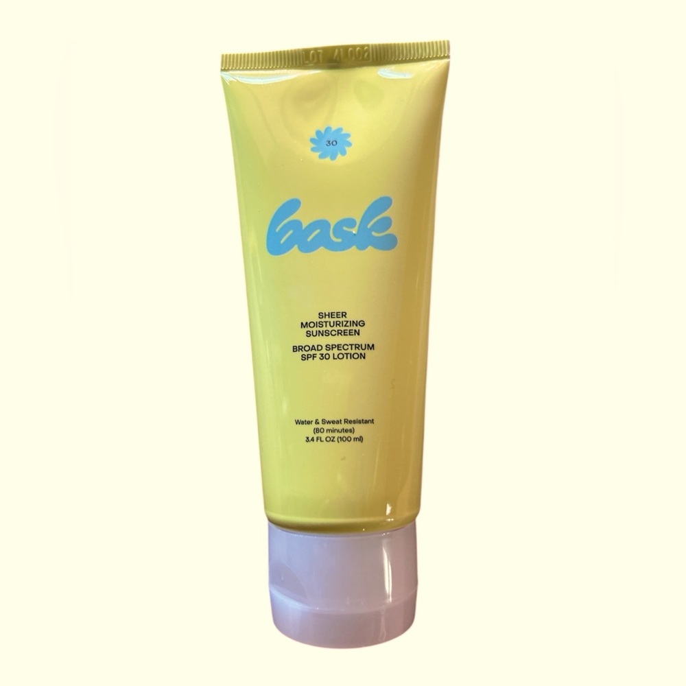 Bask Sheer Vegan sunscreen SPF 30 NIB